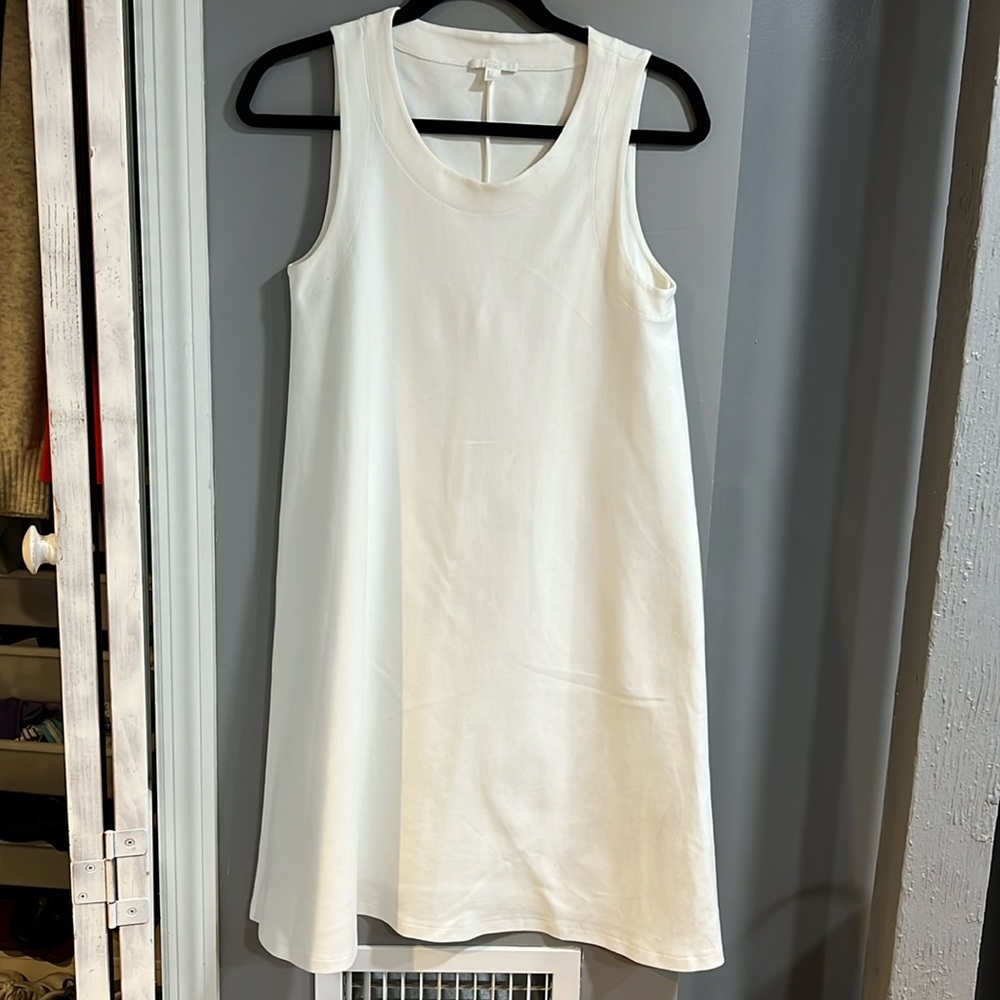 COS White Sleeveless Tent Dress
